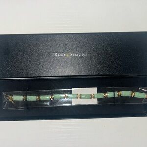 Rose Simon Jade Bracelet (New in Box )